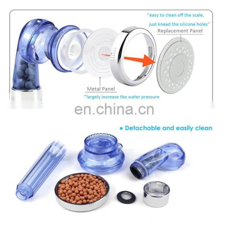 SPA High Pressure 3 Spraying filterable Shower Head