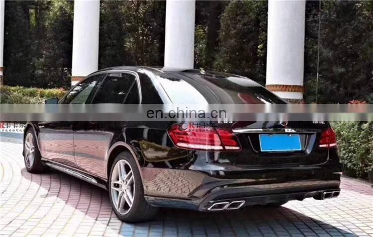 PP material AM&G style body kit for Mercedes Benz E class w212 front bumper rear bumper and side skirts front lip rear lip