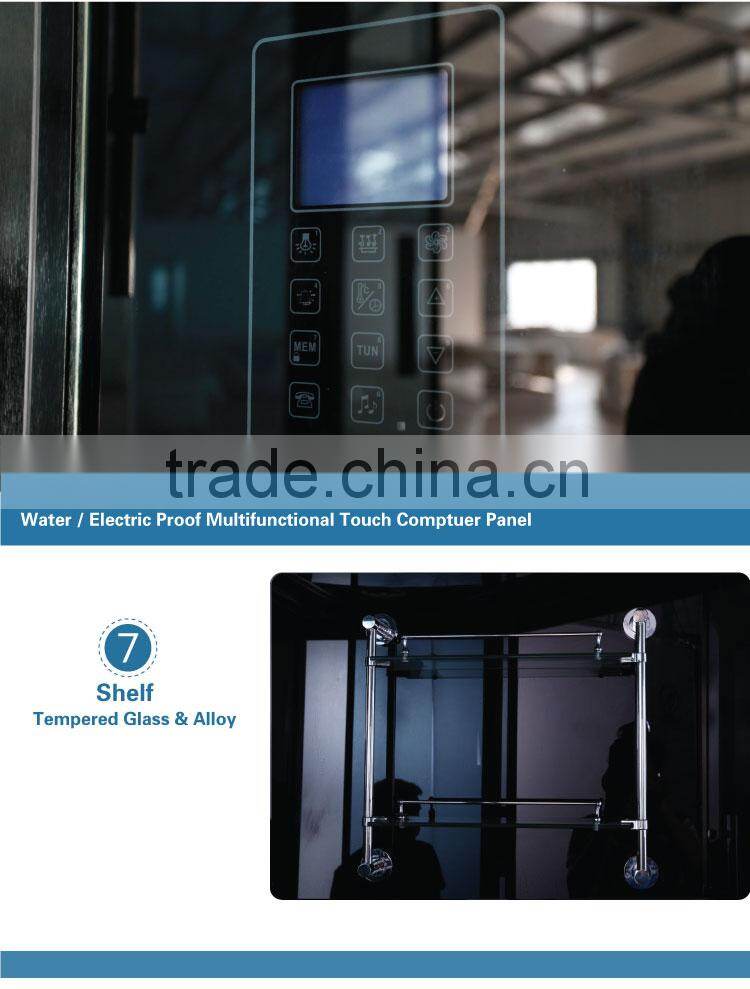 Sanitary Ware Russian Shower Room Portable Steam Generator Shower Cubicle