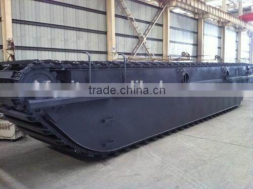 For 20 t excavator amphibious excavator Q345B fabrication steel able to float