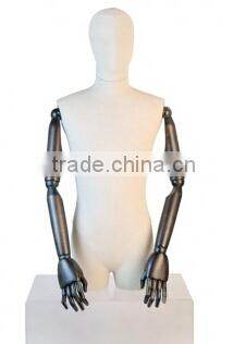 articulated dummy mannequin and tailors dummy for upper body male mannequin