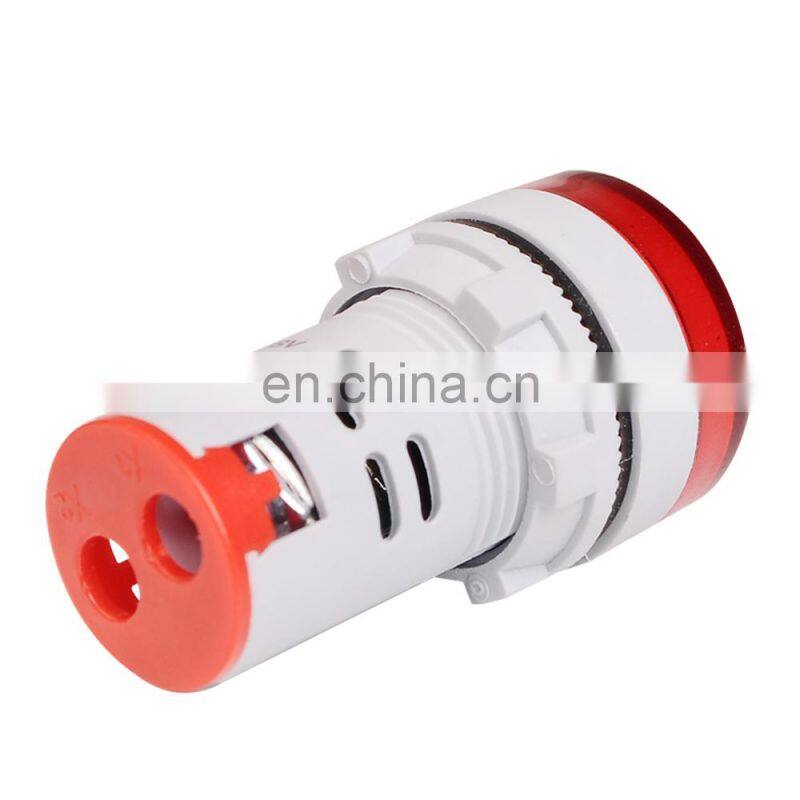 22mm DC 6-100V Voltmeter Round Mini LED Digital Voltage Indicator Voltage Meter Tester Precision Voltmeter