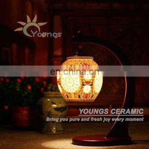 Retail And Wholesale Traditional Thin China Egg Shell Porcelain Table Lamps amp for hotel made in jingdezhen