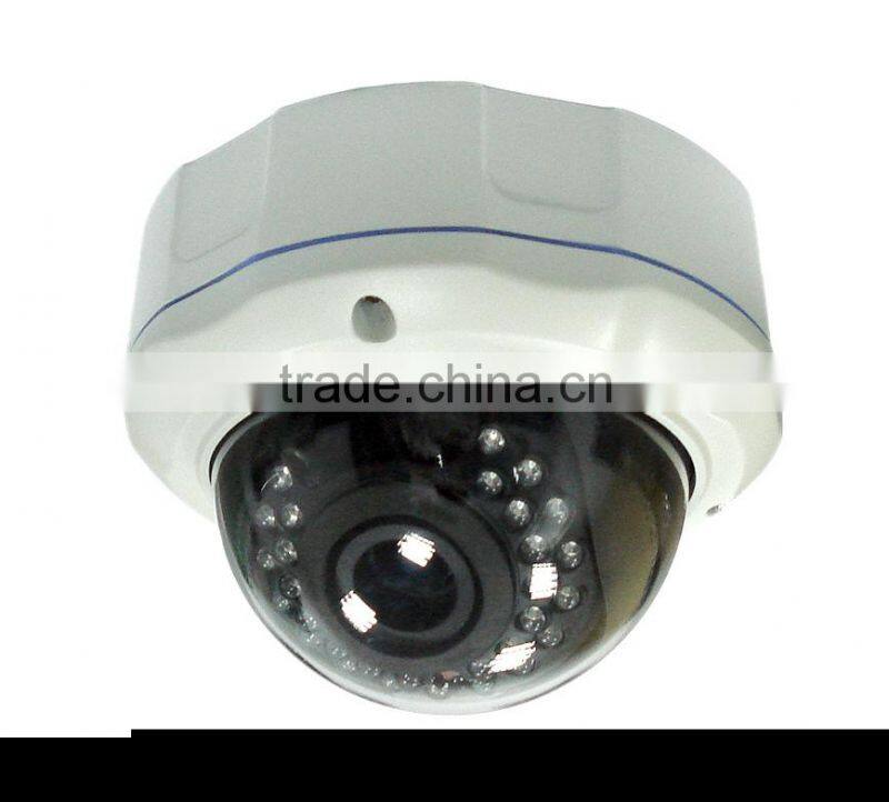 2MP TVI dome HD analog camera Night view dual camera vandal-resistant CCTV camera