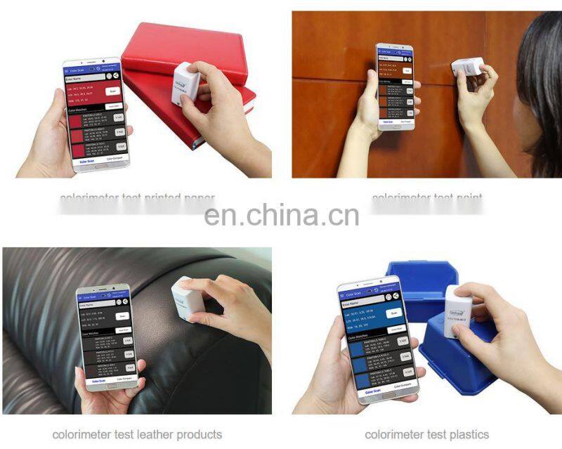 LS170 45/0 Handheld Portable Colorimeter w/ Cellphone APP For Ordinary Printing Surface Coating Film