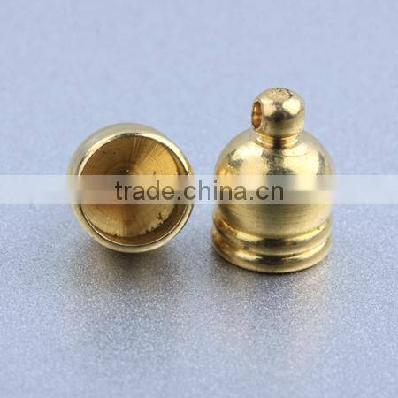 manufacture strong jewelry findings brass cord end