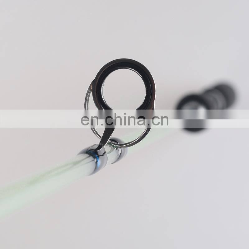 Red Green Blue White Four Colors OEM One Section Light Fiberglass Fishing Rod