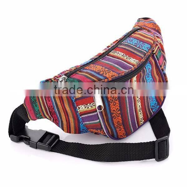 Hot Selling Unisex Tribal Print Fanny Pack Customize Fanny Pack 2016