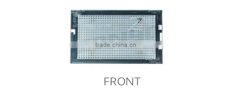 New Lowest factory price 2538SMD 6leds Landrover Led License Plate