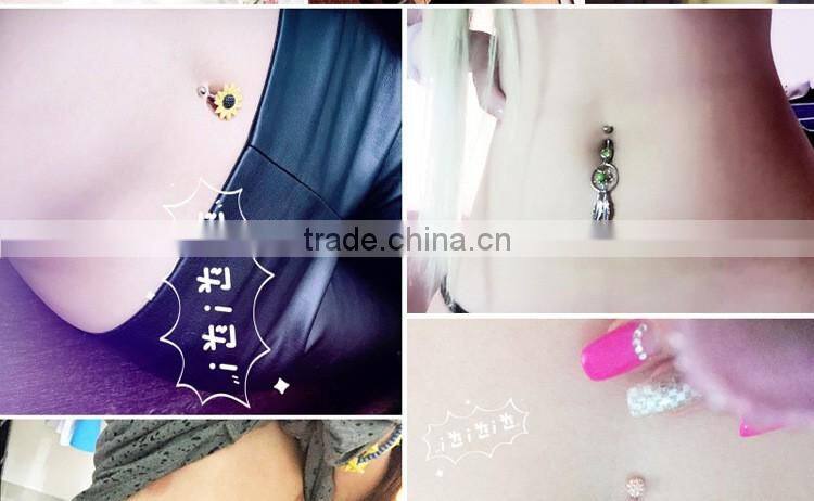 316L surgical stainless steel titanium curved rod lip nail puncture body piercing jewelry