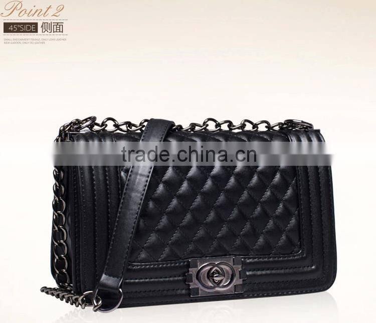 new model diamond lattice purses ladies handbags