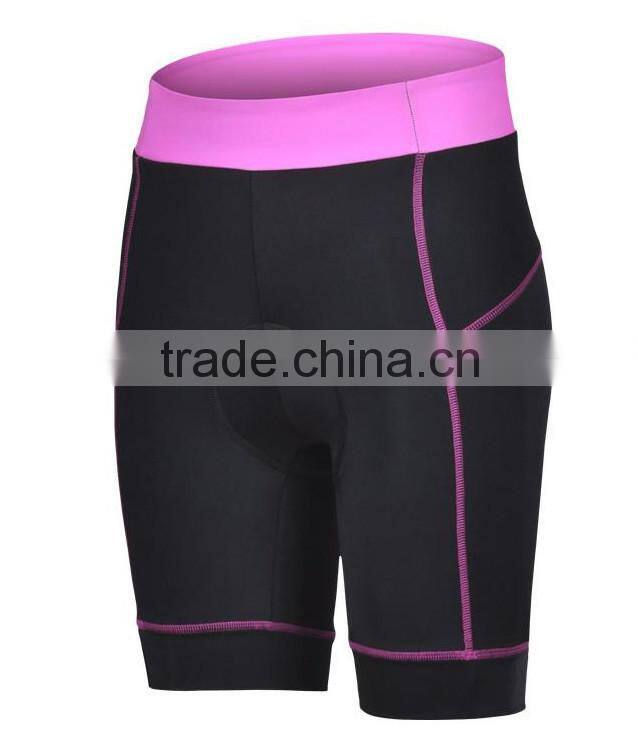 Size YXS To 6XL Ladies Black /Green Design Breathable Cycling Jersey Shorts