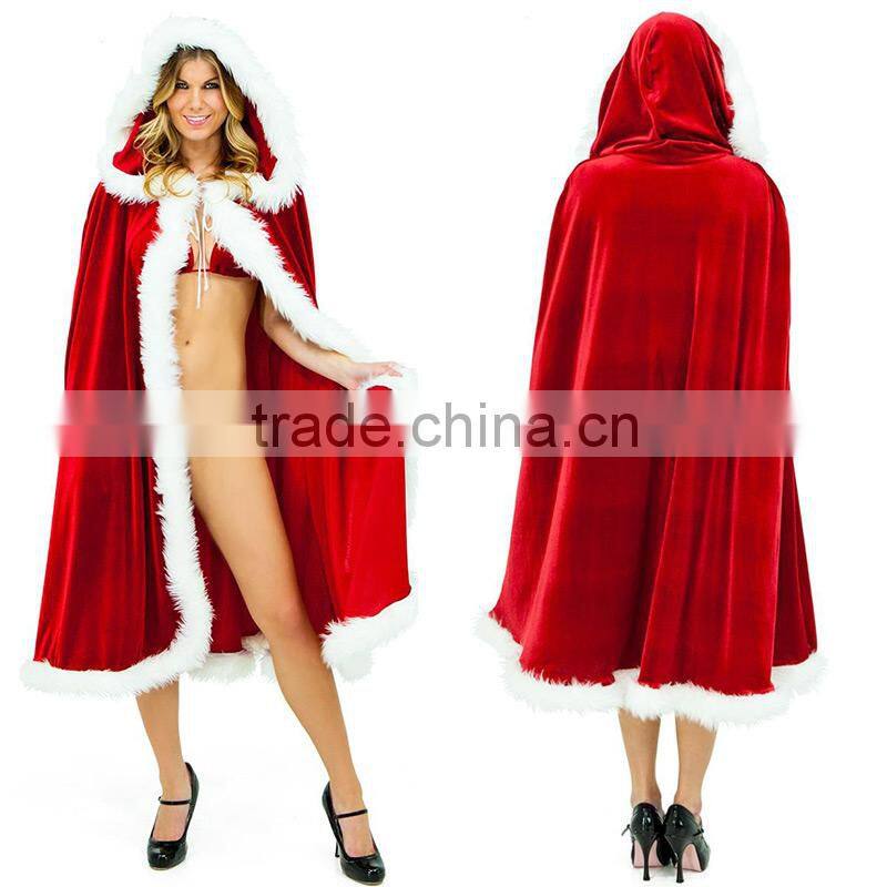 Wholesale Sexy Fashion Cheap Christmas Party Dress Hot Sweet Santa Christmas Costume