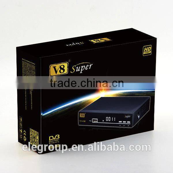 2015 New 1080p hd decoder digital Satellite receiver V8 Super DVB-S2 updated version of A5S better than Openbox V8S