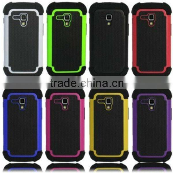 Silicone PC Combo Hard Case for Samsung Galaxy S3 Mini I8190 Case