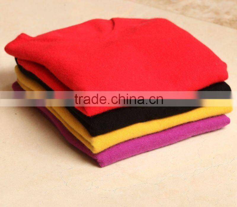 100% pure cashmere jumper/Simple women sweater