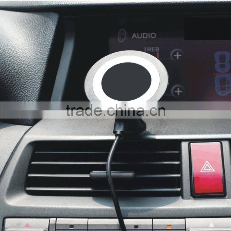 2016 multifunctional Qi enabled wireless car charger & phone holder