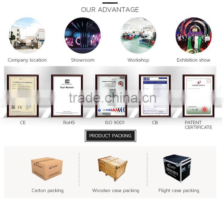 2016 new top hanging 3d led display led screen for indoor decoration club/disco