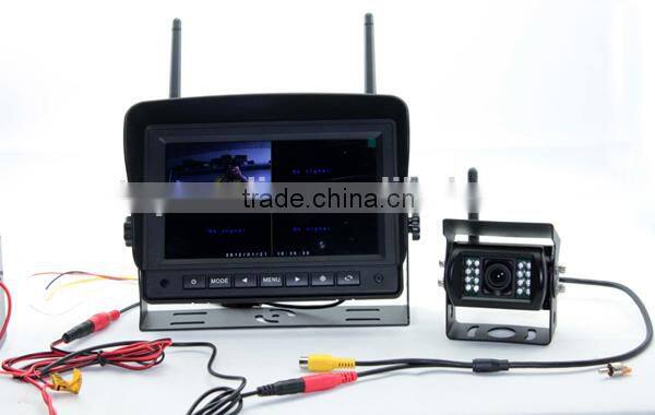 DW-7016-2 7inch digital signal wireless backup/rear view camera system with strong/stable signal