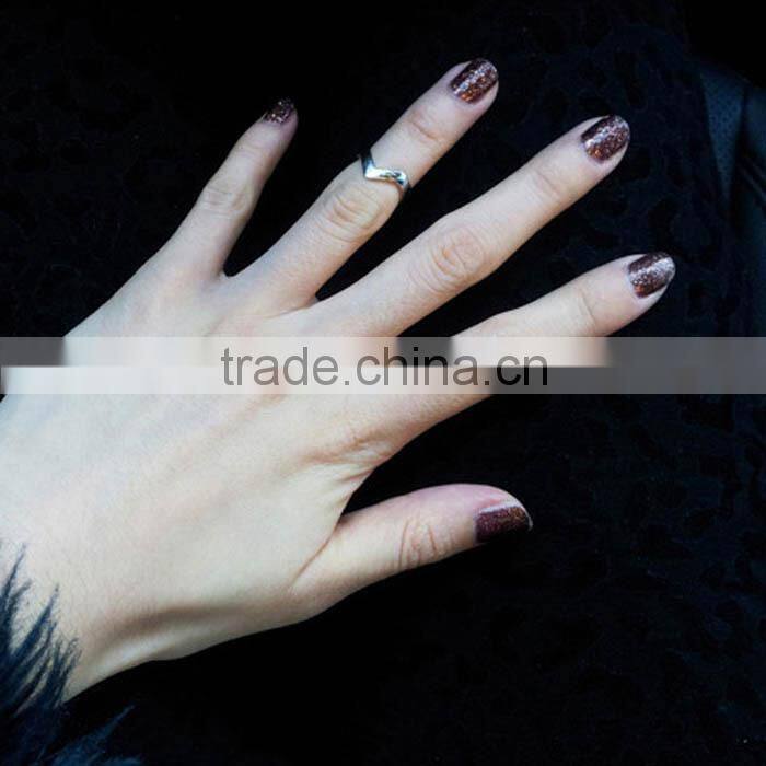 Vintage Alloy Simple Band Engagement Ring