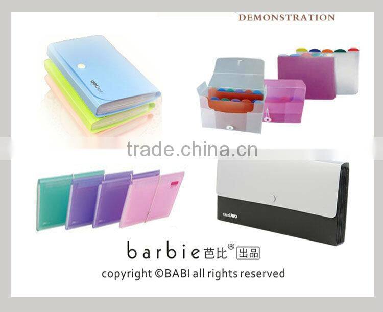 Office Colorful pockets document folders