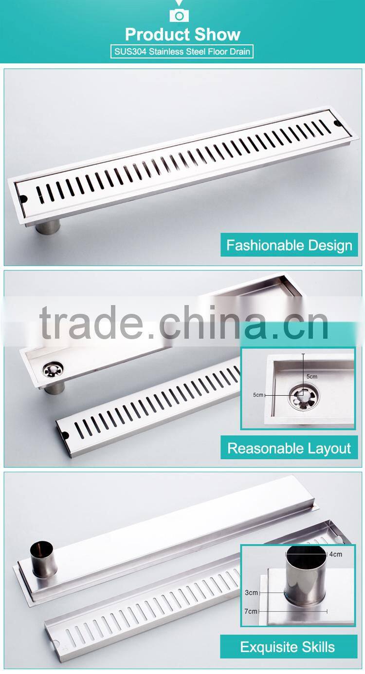 self manufacture sanitary floor drain brushed