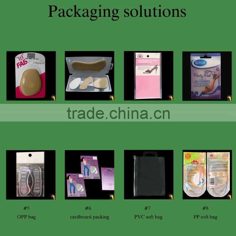 top printing silicone gel heel liner