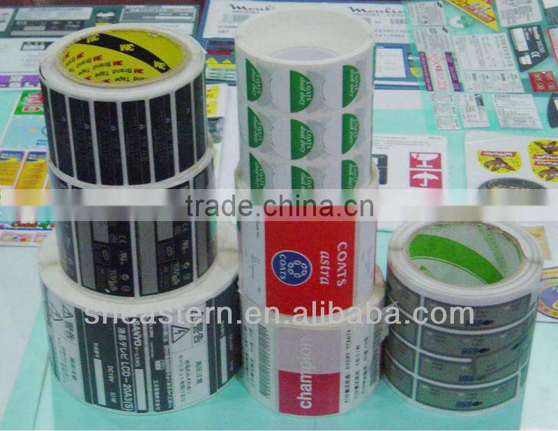 Fashionable Roll Blank Sticker