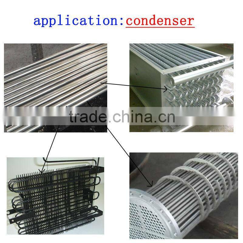 Carbon seamless steel pipe and tube used for condenser