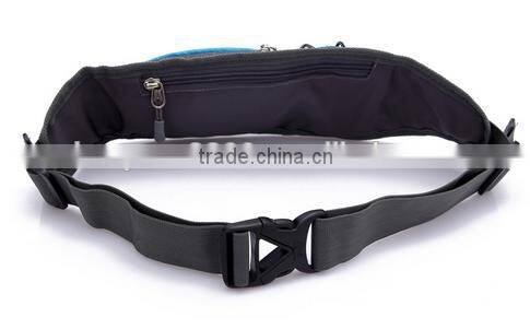 Fashion fanny pack waterproof nylon waist bag With Adjustable Strap and Bottle Holder