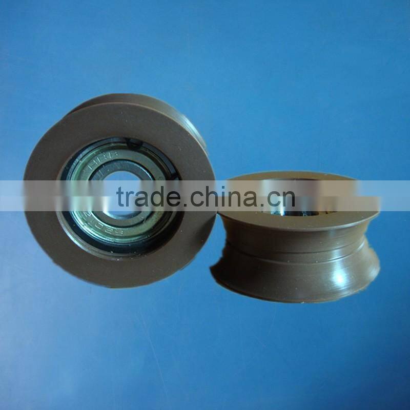 high quality plastic pulley hotsale PA66 pulley durable nylon pulley