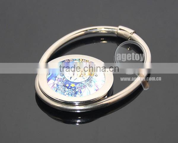 New Arrival Round Portable Swivel Alloy Purse Handbag Holder S Shaped Custom Metal Folding Hook Hanger