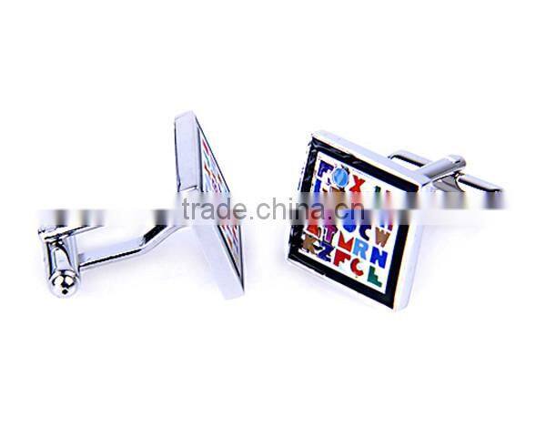 Fashion Enamel Cufflinks