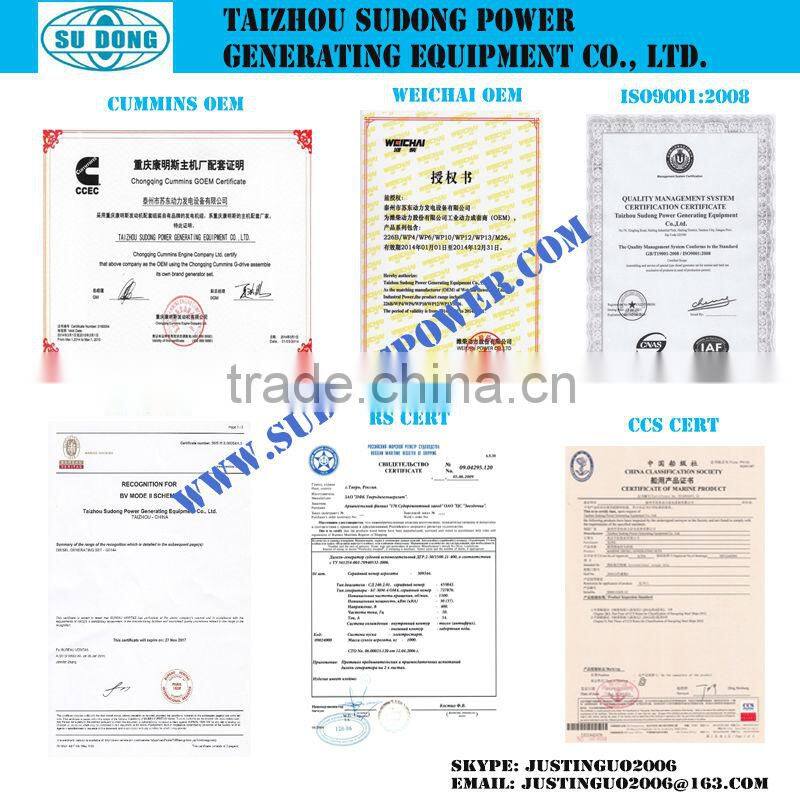 OEM ISO 50kva kangmingsi 4bt Low Price Soundproof diesel generator