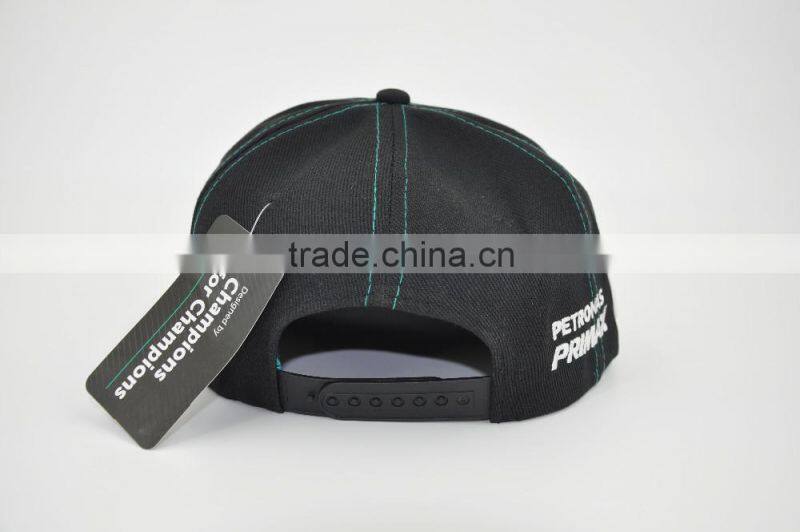 Trade Assurance Rock Roll Style Embroidered Unisex Adjustable Fitted Hip-Hop Customize Plain Snapback Cap Hippie Hat