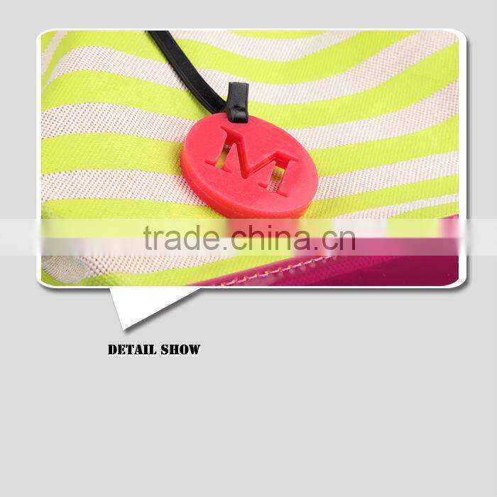 M122-2013 hot sale canvas jelly candy bag,plastic fashion handbag