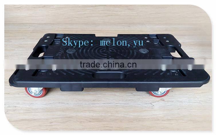 Interlocking/Connectable Plastic Platform Dolly Cart