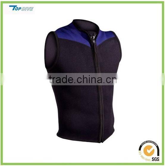 Neoprene men's exercise Vest boating vest water sports vest