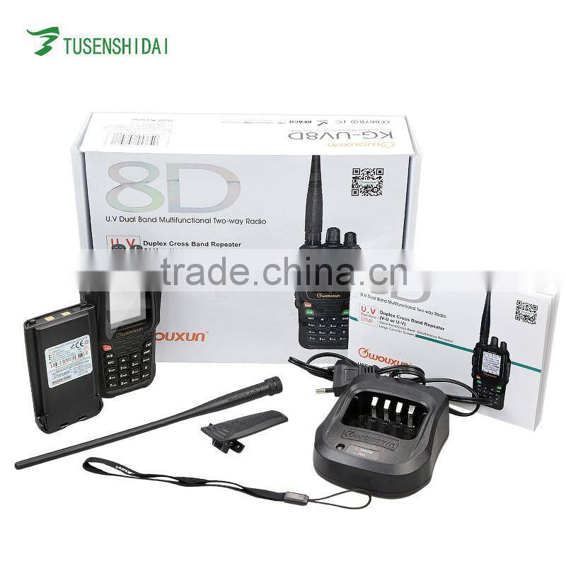 WOUXUN KG-UV8D 128 Channels Walkie Talkie 5-10KM Long Talk Range Two Way Radio Handheld 5W Transceiver