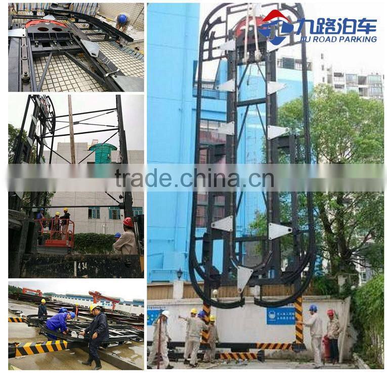 7 layers Vertical Parking system from China