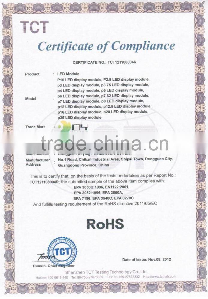 5050 SMD 3 LED Module White Waterproof Light Lamp 3 years warranty for home garden xmas wedding party decoration