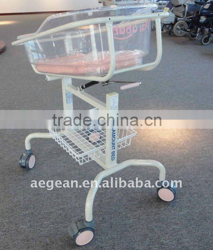 hot sale AG-CB010 one function height adjustalbe ABS material baby bed sets