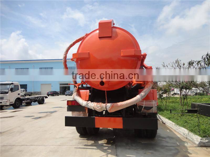 Best price vaccum pump suction 10000L howo swerage vacuume truck