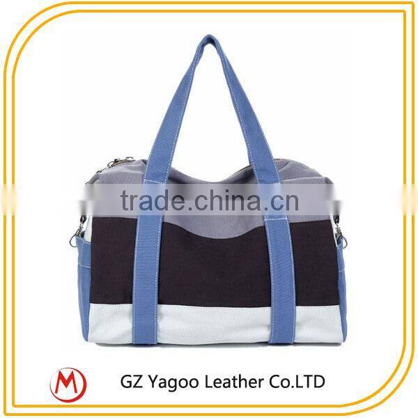 women and man 's canvas travel handbags
