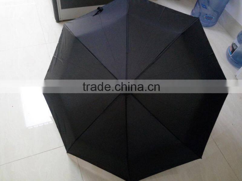 Umbrellas Type and Printed Polyester Material Automatic Open Close 3 fold Small Promotional Folding Umbrellas Print Ads