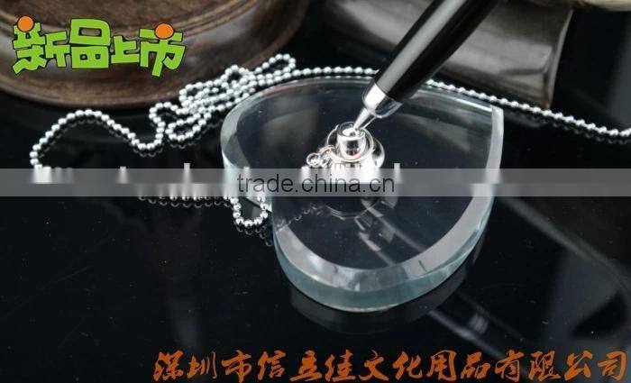 desk pen with chain, table ballpoint pen, stand pen for hotel