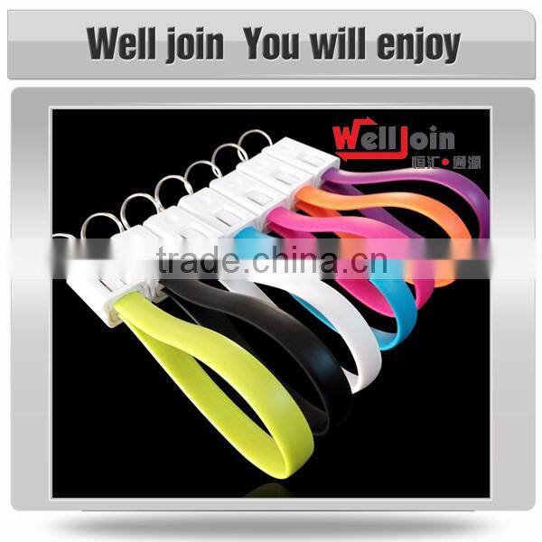 Promotional gift keychain charging cable