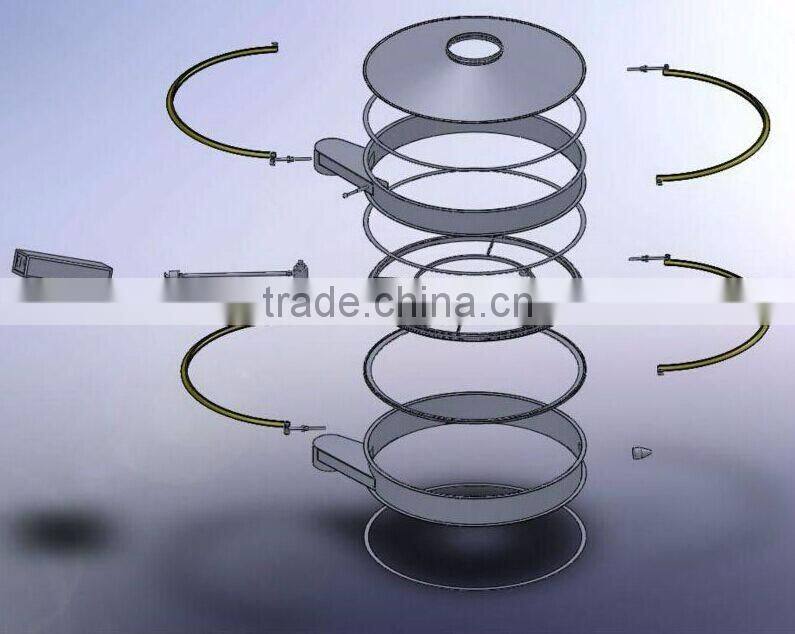 ultrasonic seperator sieve sunflower oil sieving equipment