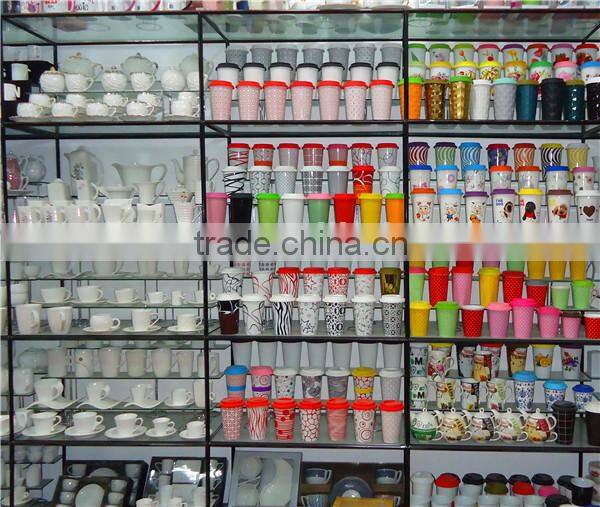 Ceramic snack bowl set, ceramic apple shape bowl small