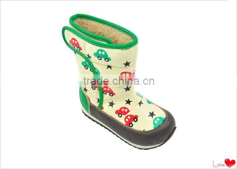 fashion cartoon lady girl warm boots non slip outsole